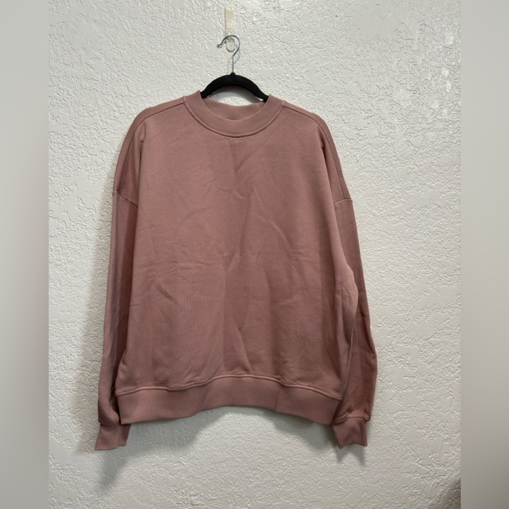 NWT Lune Active Oversized Sweater- Size XS & L- Color: pink